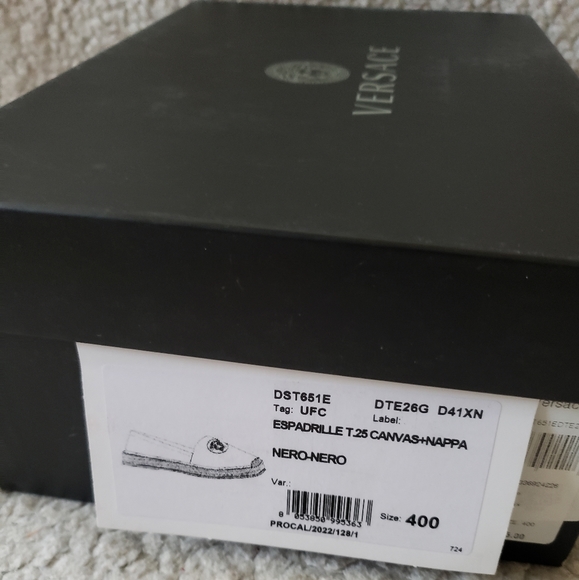 Versace La Medusa Espadrilles - Picture 8 of 10